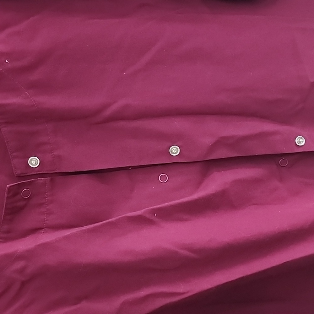 Red scrub jacket - Picture 2 of 9